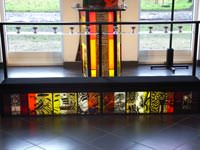 Glass altar rails