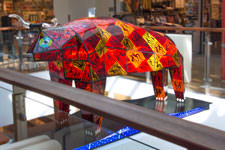 Glass bull